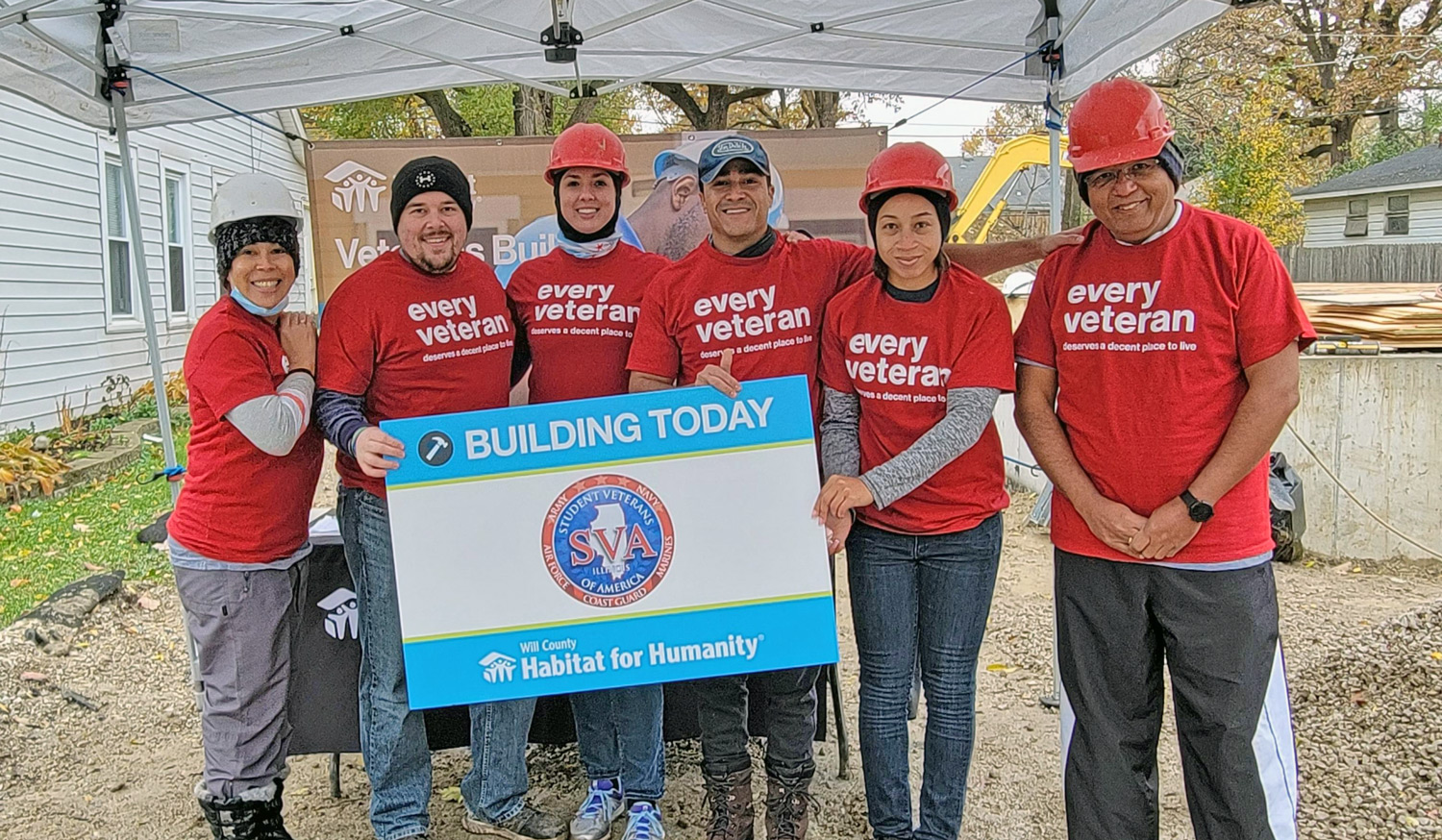 Habitat for Humanity hosts Veterans Build in Chicagoland to highlight